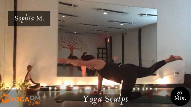 30-Minute Yoga Sculpt Workout (Video)