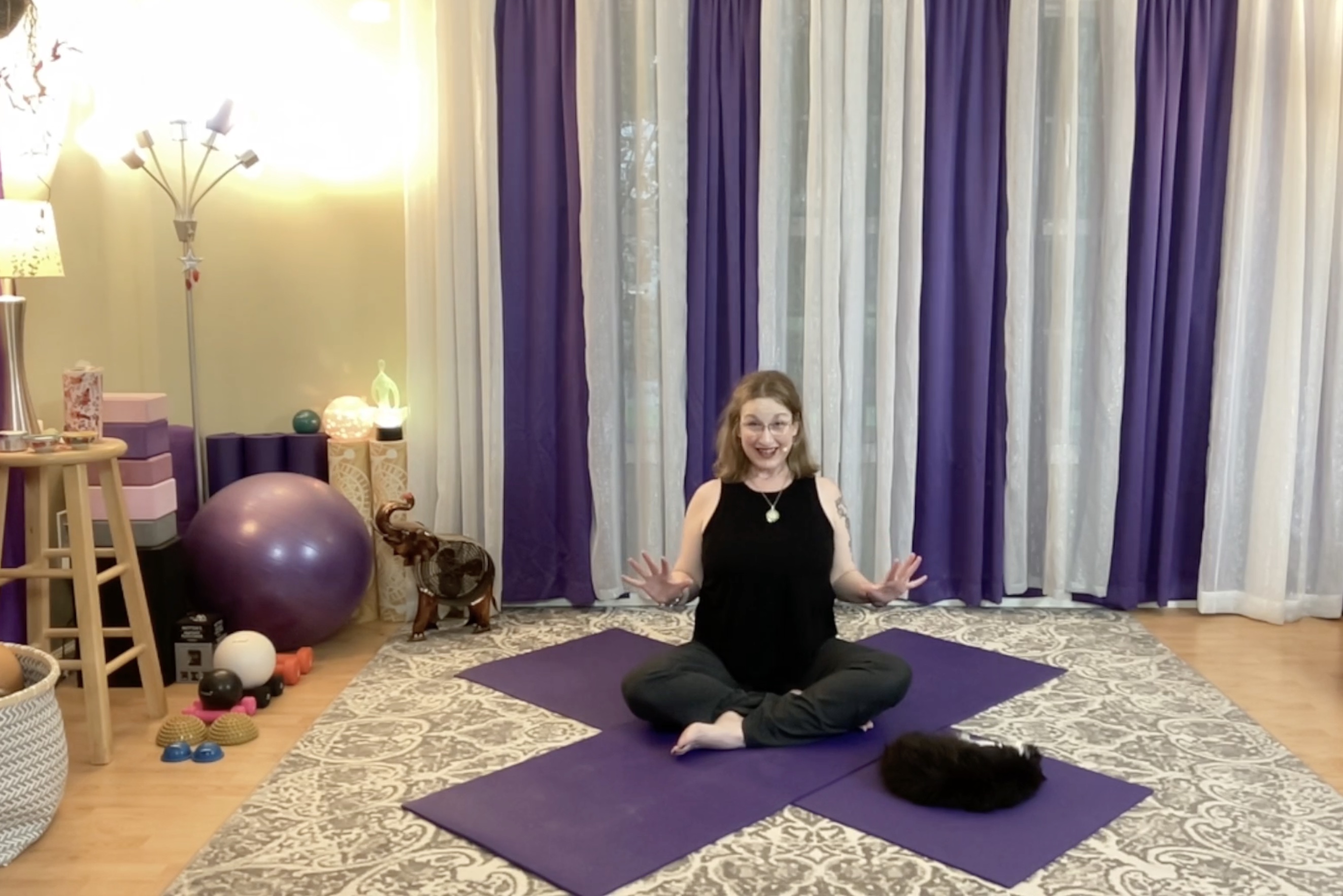 Purple Room Yoga Online Yoga Studio